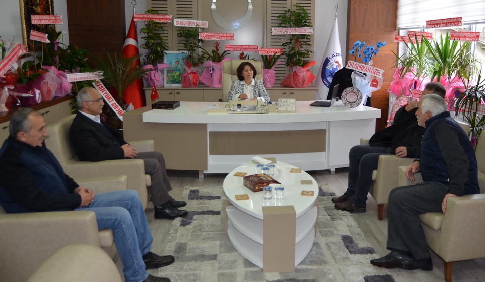 Ladik Esnaf Odası Ve Esnaf Ve Sanatkarlar Kredi Ve Kefalet Kooperatifi’nden Ziyaret