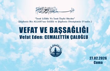 Vefat Eden: CEMALETTİN ÇALOĞLU